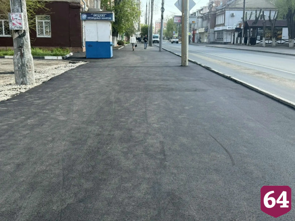 В Саратовской области отремонтируют 35 километров тротуаров